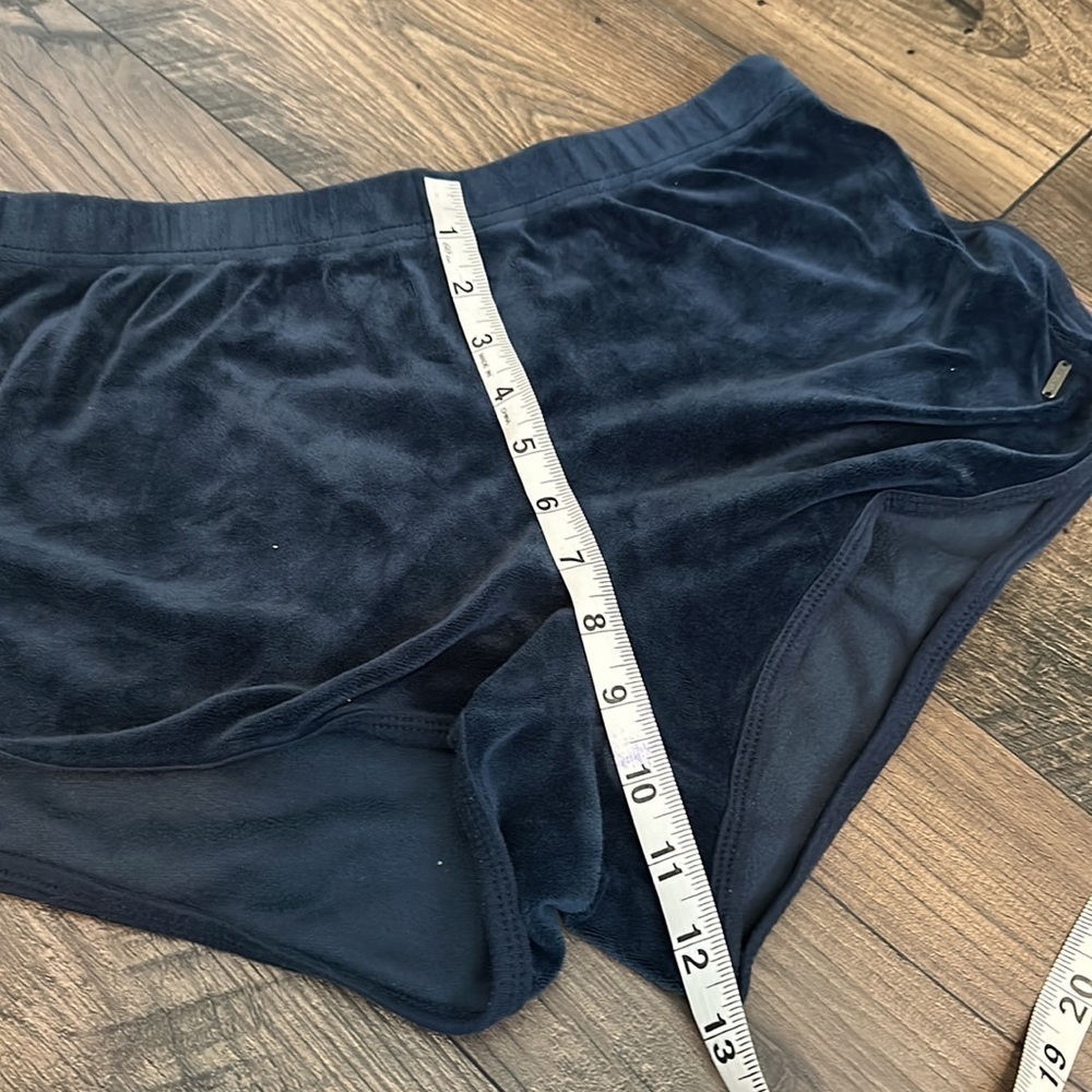 Hollister blue velour shorts M - Picture 6 of 9